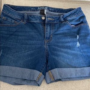 jean shorts